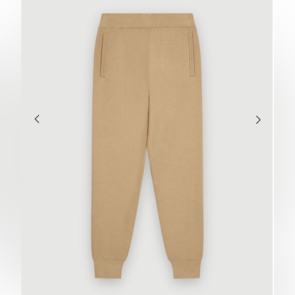 Maje Camel Knitted Jogger Pants size 34 - Picture 6 of 14